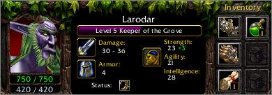 Entangling Roots - Level 3, Thorns - Level 2.