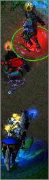 Entangle on a full-health Archmage wielding a level 3 blizzard? I dunno about that decision...