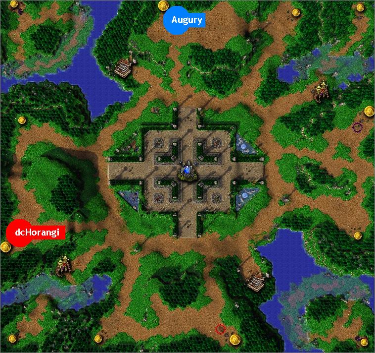Lost Temple. Courtesy of Blizzard maps at www.battle.net.