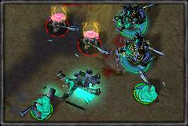 Paladin, doing what he does best.