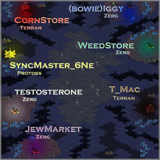 64*64 8 player map.  note the expansions