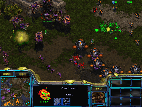 The armies outflank each other on accident.