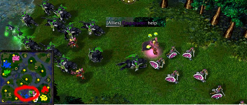 (Allies) Cragspyder: help