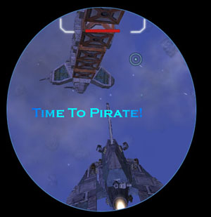 kinda like a wraith peeking up at a Battlecruiser, isn't it?