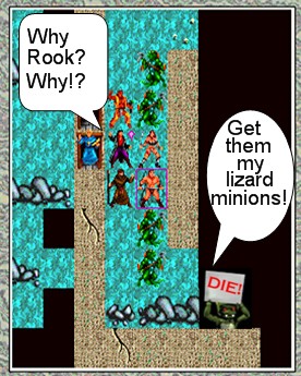 After we got sent to Exile, br.com died, and Rook was forced into hiding, where he turned into a bitter, bitter person. Kinda like Anathema.