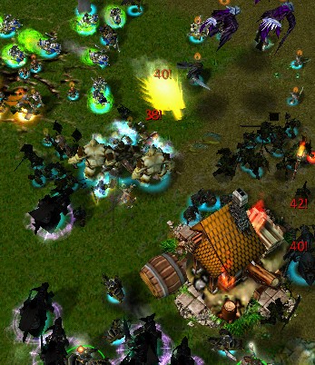 A typical battle of Ring Wars (17-D)