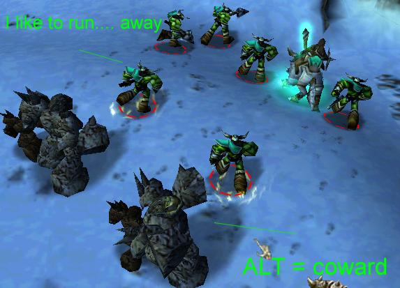 I see a pattern of cowerdace... do you?