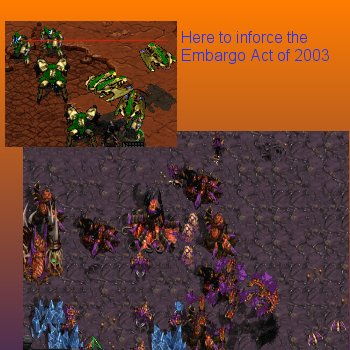 Not supplying goods to the local zerg food market really hurt their production and hunger