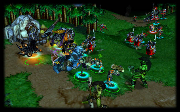 And they say there is no luck factor in WC3 apart from random items?