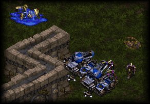Yeah, speedy zeals still own unsupported sieged tanks... who'd have thought.