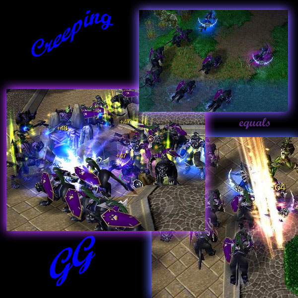 creeping is like free upgrades/weapons