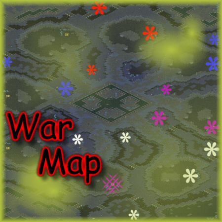 The enemy has a base located below ours as you can see on the map right.. oh shit I spilled gold shit all over the map.