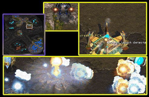 The Chinese invented fireworks, the Terran merely perfected them.