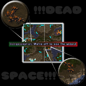 The Cerebrates always have to keep the Zerglings from leaving battle to go surfing.